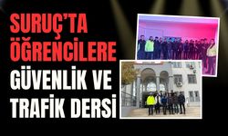 Şanlıurfa Suruç’ta Gençlere Trafik ve Güvenlik Uyarısı