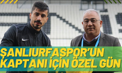 Şanlıurfaspor'un Kaptanı İçin Özel Gün