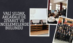 Vali Şıldak, Akçakale’de Ziyaret ve İncelemelerde Bulundu