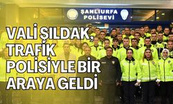 Vali Hasan Şıldak, Trafik Polisleriyle Bir Araya Geldi