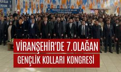 Viranşehir'de AK Parti 7. Olağan Gençlik Kolları Kongresi Gerçekleştirildi