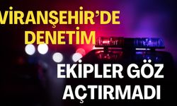 Viranşehir’de Denetim: Emniyet Ekipleri Göz Açtırmadı