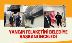 Ceylanpınar’da korkutan Yangın: Belediye Başkanı Olay Yerinde