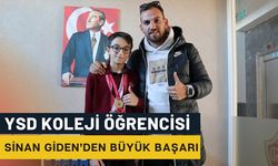 YSD Koleji Öğrencisi Sinan Giden’den Büyük Başarı