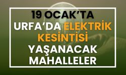 19 Ocak’ta Şanlıurfa'da Karanlıkta Kalacak İlçeler