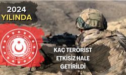 2024 Yılında Kaç Terörist Etkisiz Hale Getirildi?