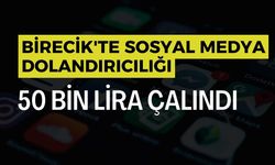 Şanlıurfa Birecik'te Sosyal Medya Dolandırıcılığı: 50 Bin Lira Çalındı