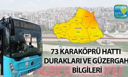 Şanlıurfa 73 Karaköprü Hattı: Duraklar ve Güzergah Detayları