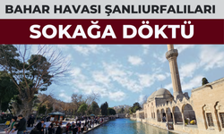 Bahar Havası Şanlıurfalıları Sokağa Döktü