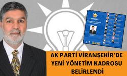 AK Parti Viranşehir İlçe Yönetimi Görevine Resmen Başladı