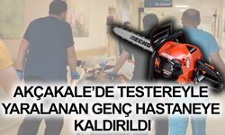 Akçakale’de Testere Kazası: Genç, Baş Parmağını Kopardı