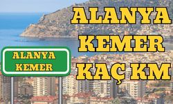 Alanya Kemer Arası Kaç Km