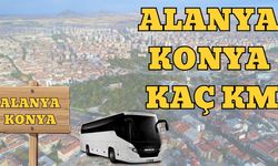 Alanya Konya Arası Kaç Km