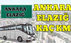 Ankara Elazığ Arası Kaç Km