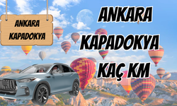 Ankara Kapadokya Arası Kaç Km