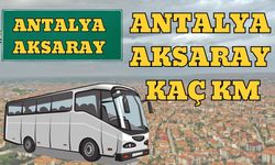 Antalya Aksaray Arası Kaç Km