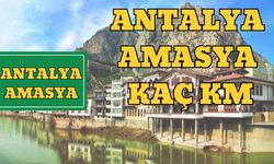 Antalya Amasya Arası Kaç Km