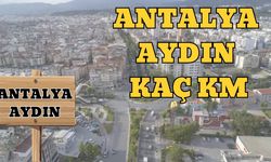 Antalya Aydın Arası Kaç Km