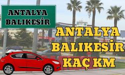 Antalya Balıkesir Arası Kaç Km