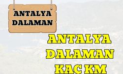 Antalya Dalaman Arası Kaç Km