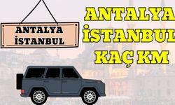 Antalya İstanbul Arası Kaç Km