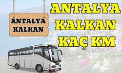 Antalya Kalkan Arası Kaç Km