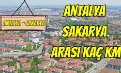 Antalya Sakarya Arası Kaç Km