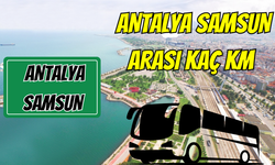 Antalya Samsun Arası Kaç Km