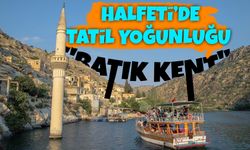 "Batık Kent" Halfeti’de Tatil Yoğunluğu