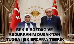 Bekir Bozdağ ve Abdurrahim Dusak’tan Tuğba Işık Ercan’a Tebrik