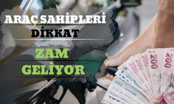 Benzine Gece Yarısından İtibaren Zam Geliyor