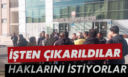 Büyükşehir Tarafından İşten Çıkarılan İşçiler Haklarını Talep Etti