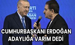 Cumhurbaşkanı Recep Tayyip Erdoğan Adaylığa Varım Dedi