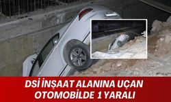 Şanlıurfa’da DSİ İnşaat Alanına Uçan Otomobilde 1 Yaralı