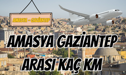 Amasya Gaziantep Arası Kaç Km