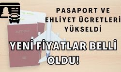 Ehliyet ve Pasaport Ücretleri Uçtu! Yeni Fiyatlar Belli Oldu!