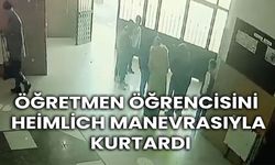 Eyyübiye’deki Okulda Heimlich Manevrası Hayat Kurtardı