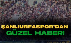 Şanlıurfaspor’dan Güzel Haber!