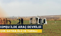 Komşu İlde Araç Devrildi: Çok Sayıda Ölü Ve Yaralı