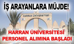 Harran Üniversitesi 97 Sözleşmeli Personel Alımı Yapacak