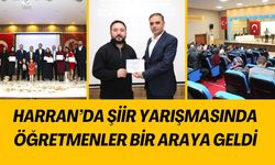 Öğretmenler Harran’da Şiirle Yarıştı