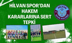 Hilvan Spor Kulübünden Hakemlere Sert Tepki