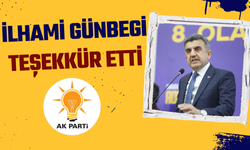 AK Parti Şanlıurfa İl Başkanı Günbegi Teşekkür Etti