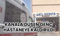 Haliliye’de  Kanala Düşen Genç Yaralandı