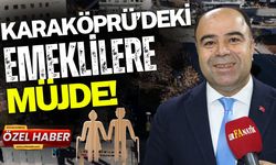 Karaköprü’deki Emeklilere Müjde