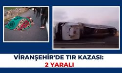 Şanlıurfa Viranşehir'de TIR Kazası: 2 Yaralı