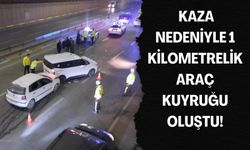 Şanlıurfa’da Kaza Nedeniyle 1 Kilometrelik Araç Kuyruğu Oluştu!