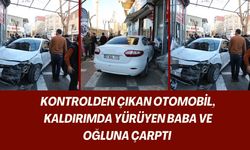 Şanlıurfa Siverek'te Otomobil Baba ve Oğluna Çarptı