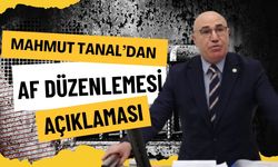 Mahmut Tanal’dan Dikkat Çeken Af Açıklaması