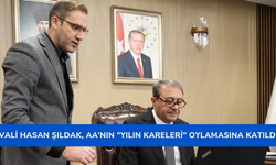 Vali Hasan Şıldak, AA'nın "Yılın Kareleri" Oylamasına Katıldı